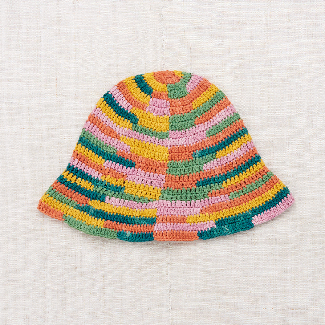 Misha&Puff - Crochet Beach Hat<Spring Mosaic>