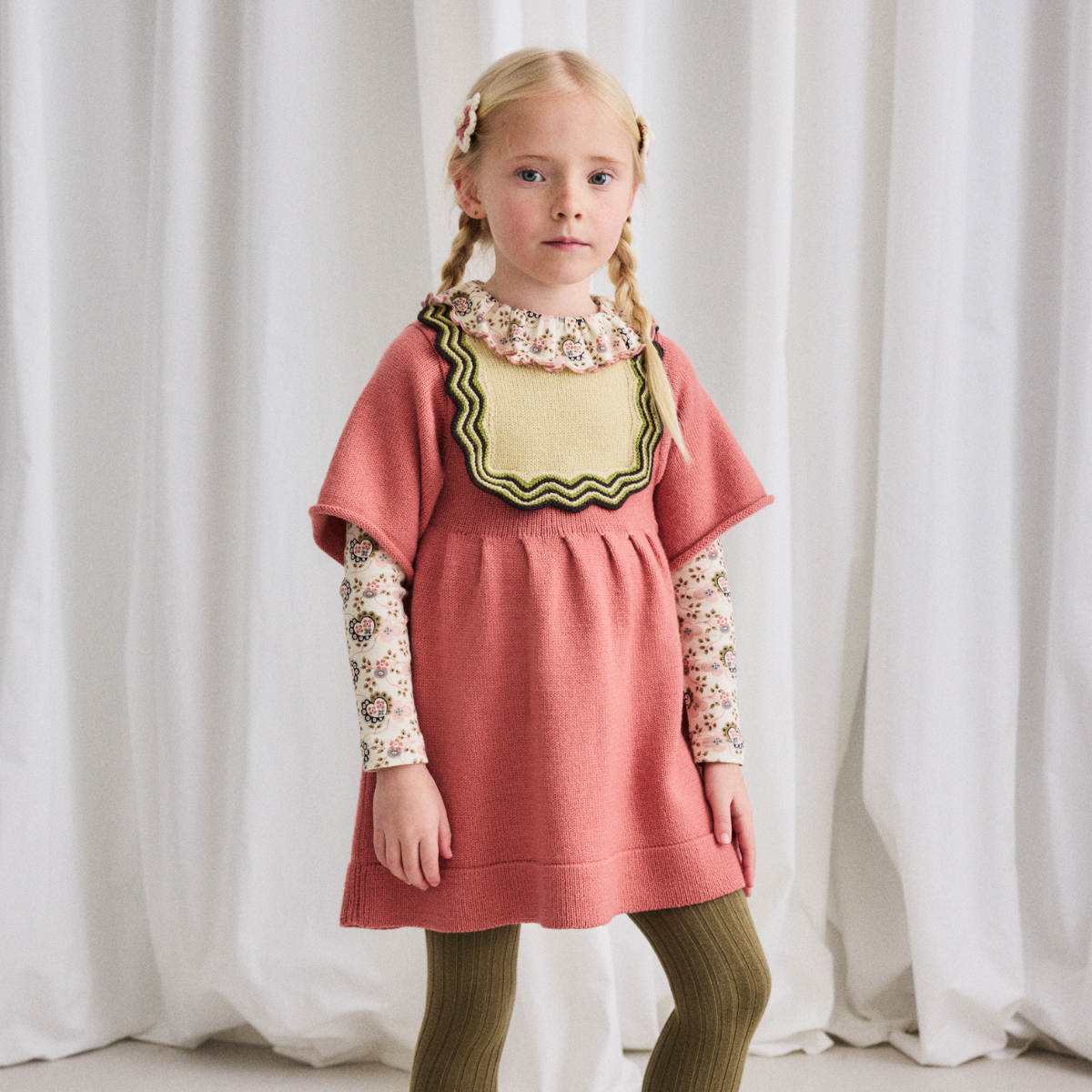 Misha&Puff - Paloma Top<Sugar Calico Hearts>