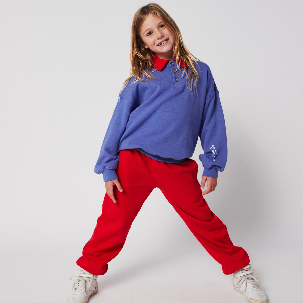 BOBO CHOSES - polo sweatshirt