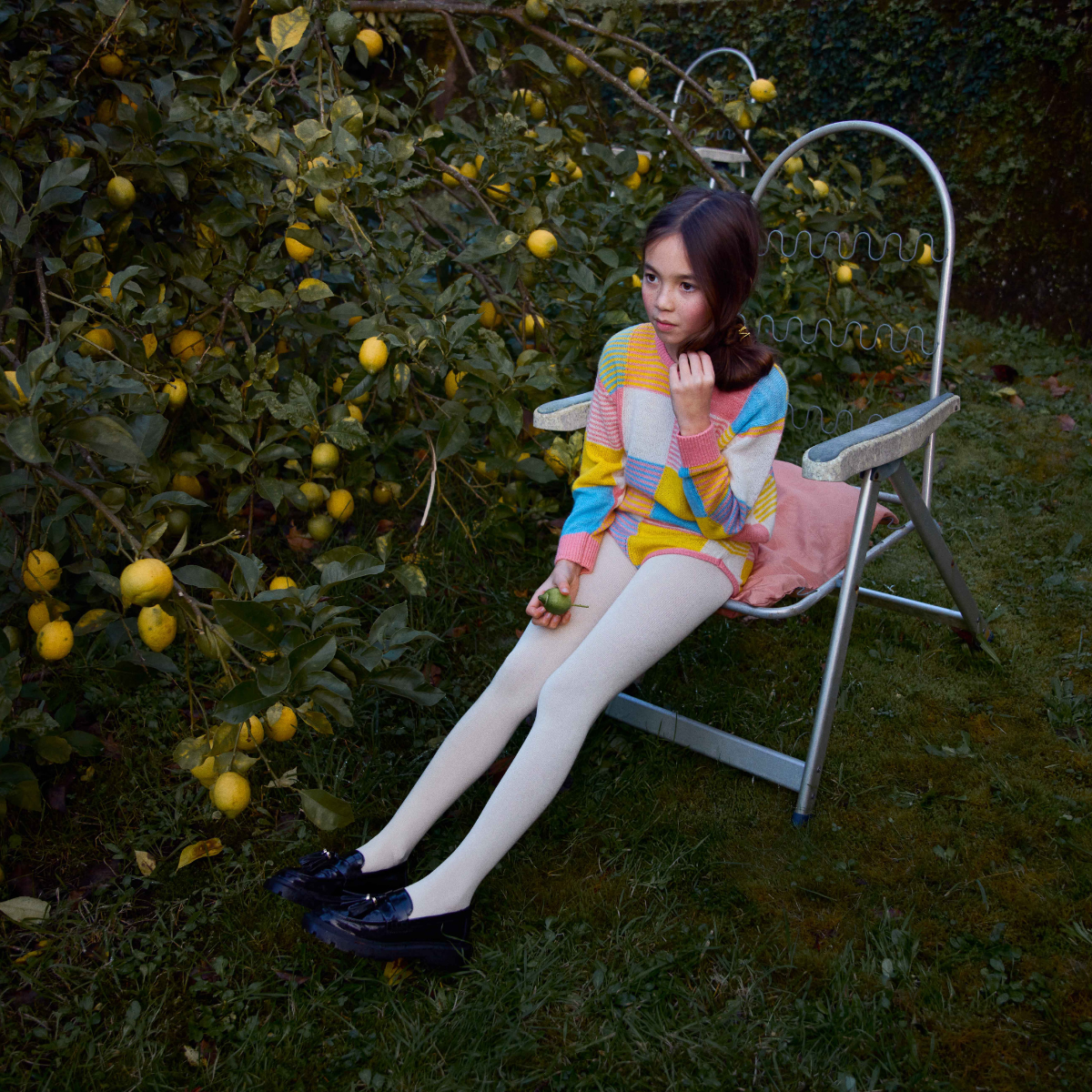 FISH&KIDS - PATCHWORK PASTELS SWEATER
