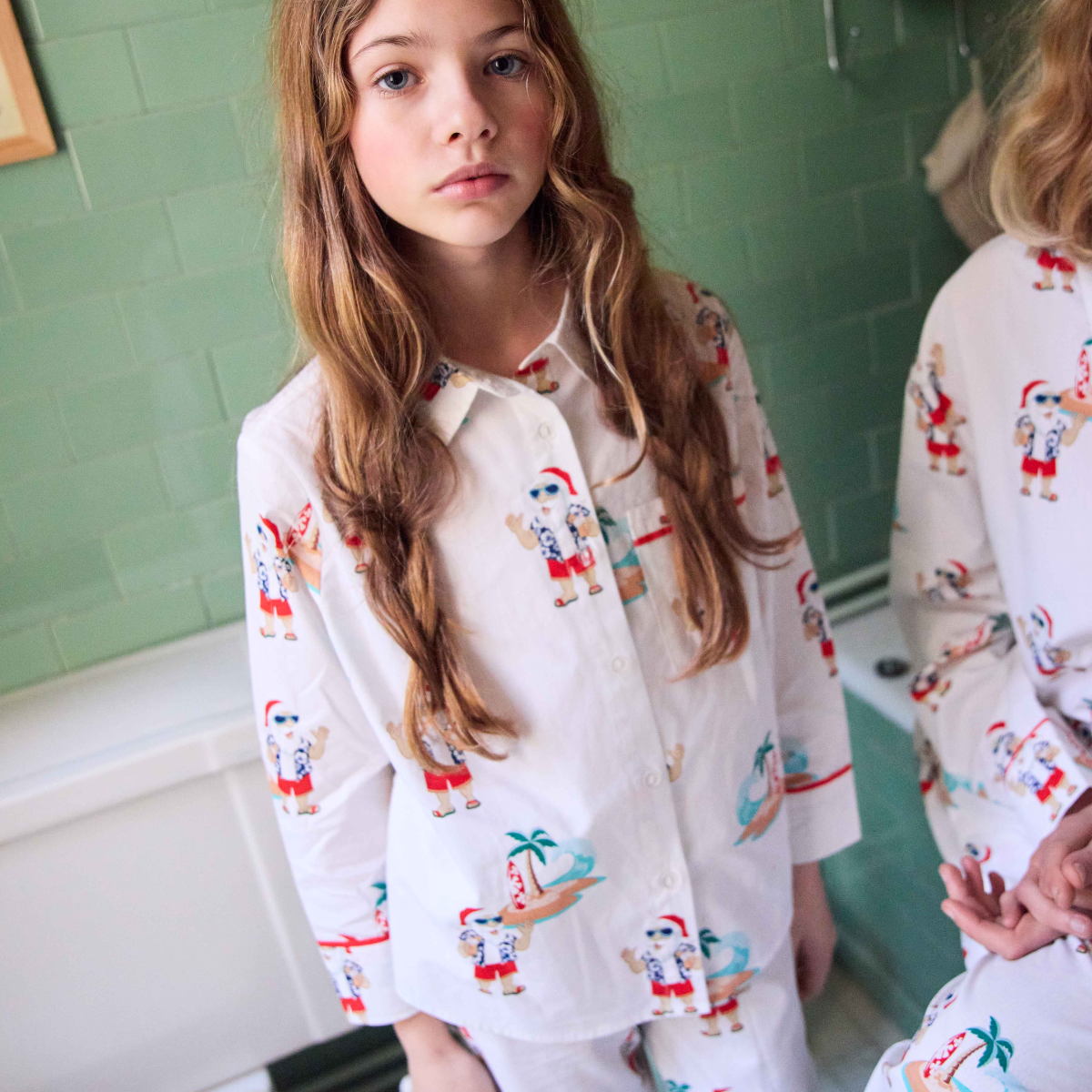 FISH&KIDS - NOEL SHIRT PIJAMA NOEL SHIRT PANTS SET
