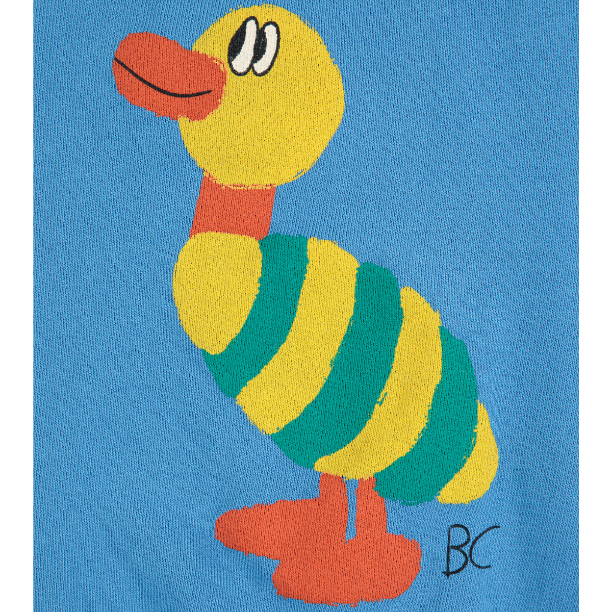 BOBO CHOSES - Striped Duck sweatshirt