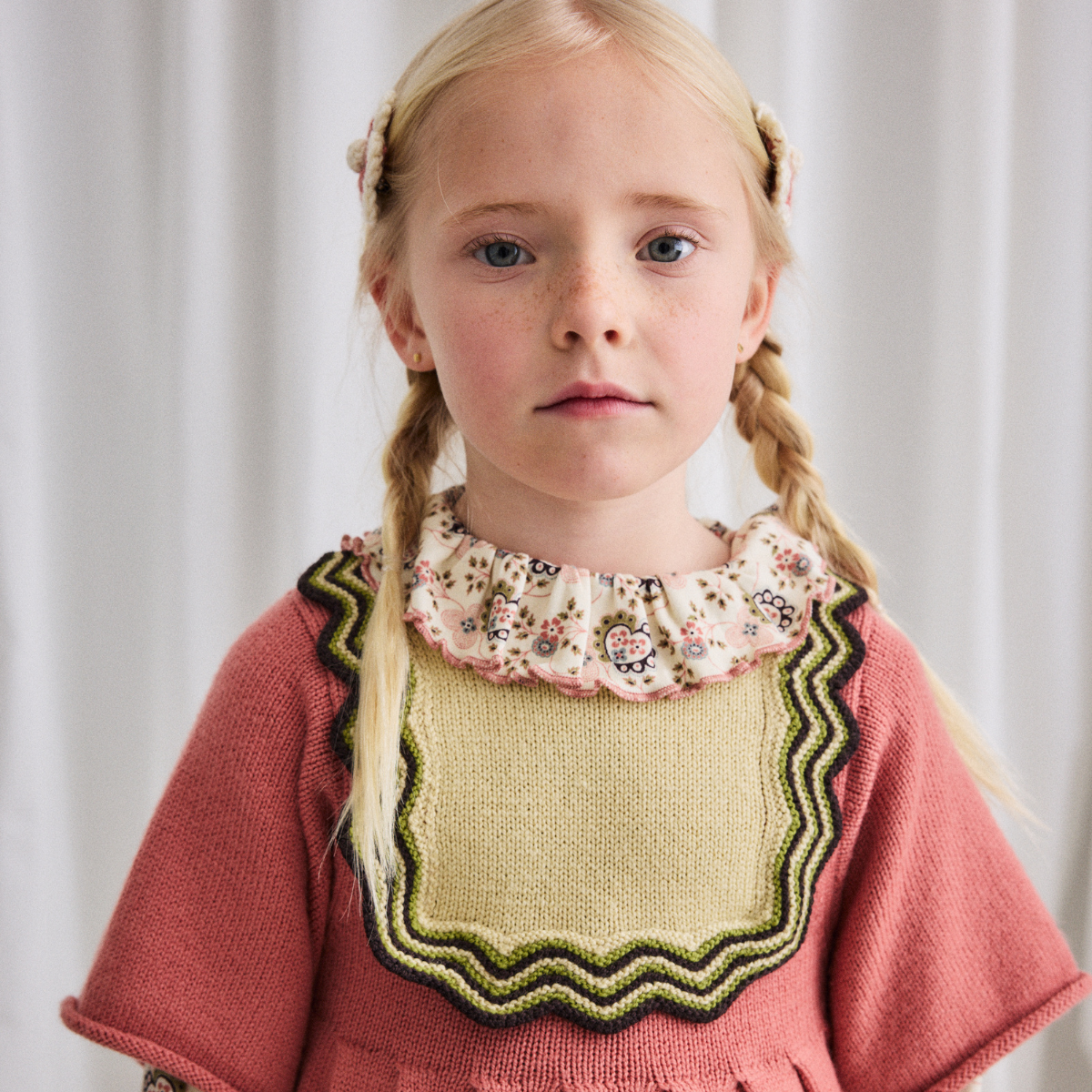 Misha&Puff - Paloma Top<Sugar Calico Hearts>