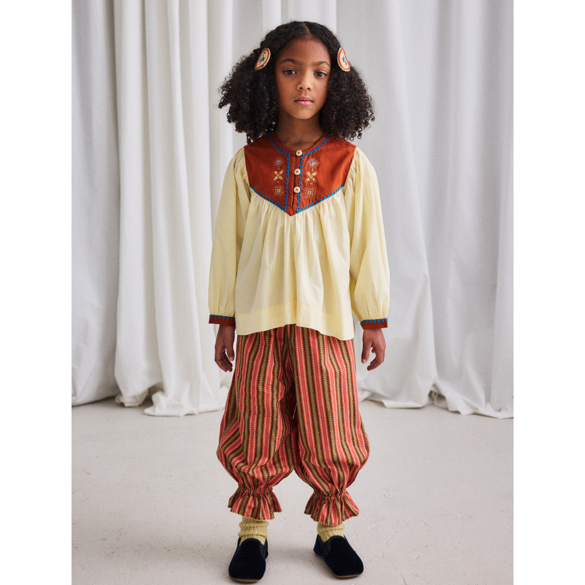 Misha&Puff - Zuzu Pant<Linden Vaquero Stripe>