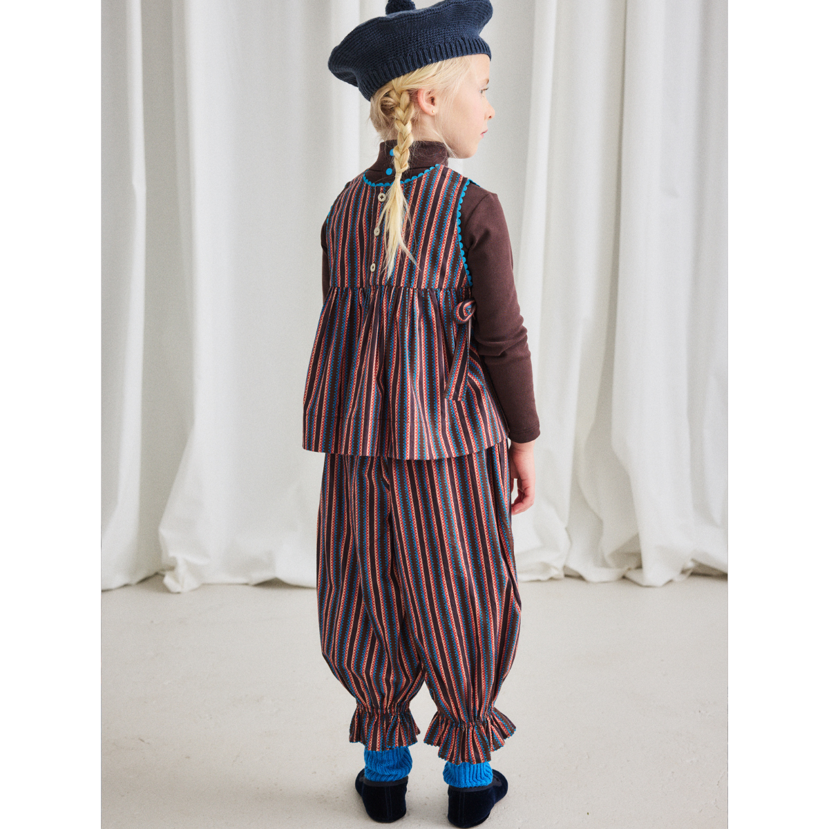 Misha&Puff - Zuzu Pant<Raisin Vaquero Stripe>