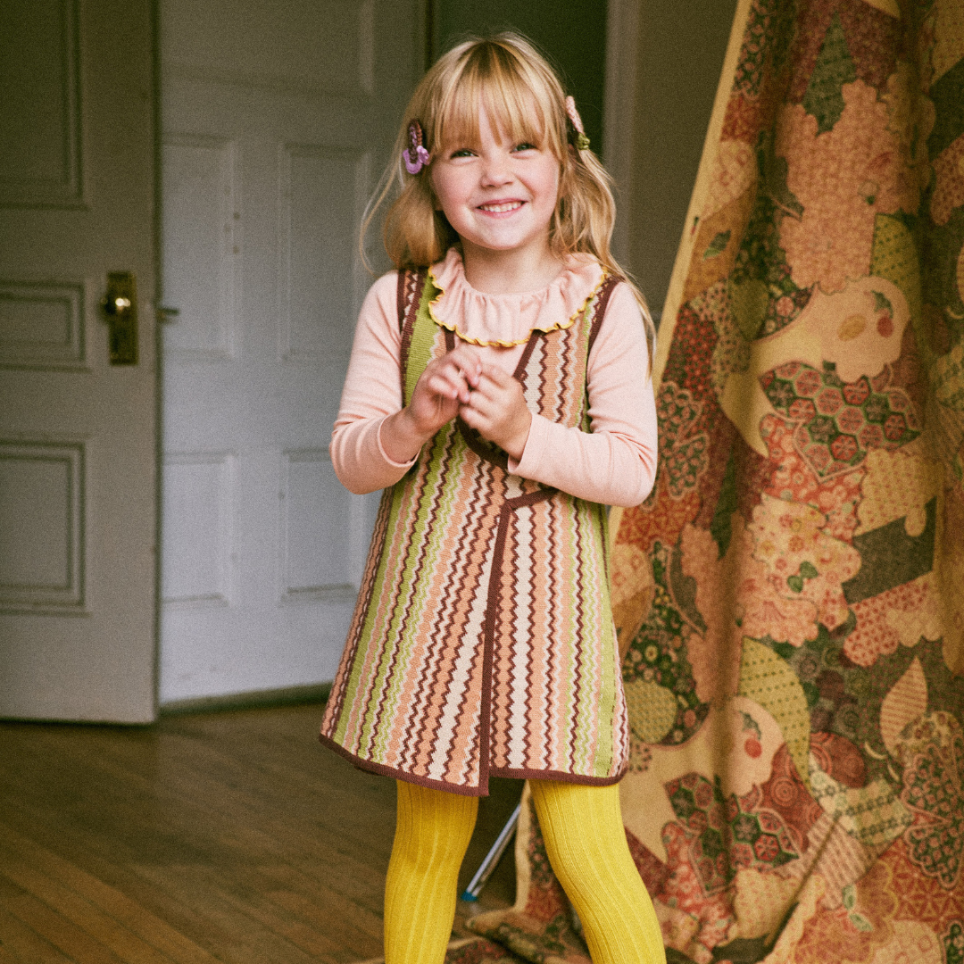 Misha&Puff - Bibi Dress<Sprig Zigzag Jacquard>
