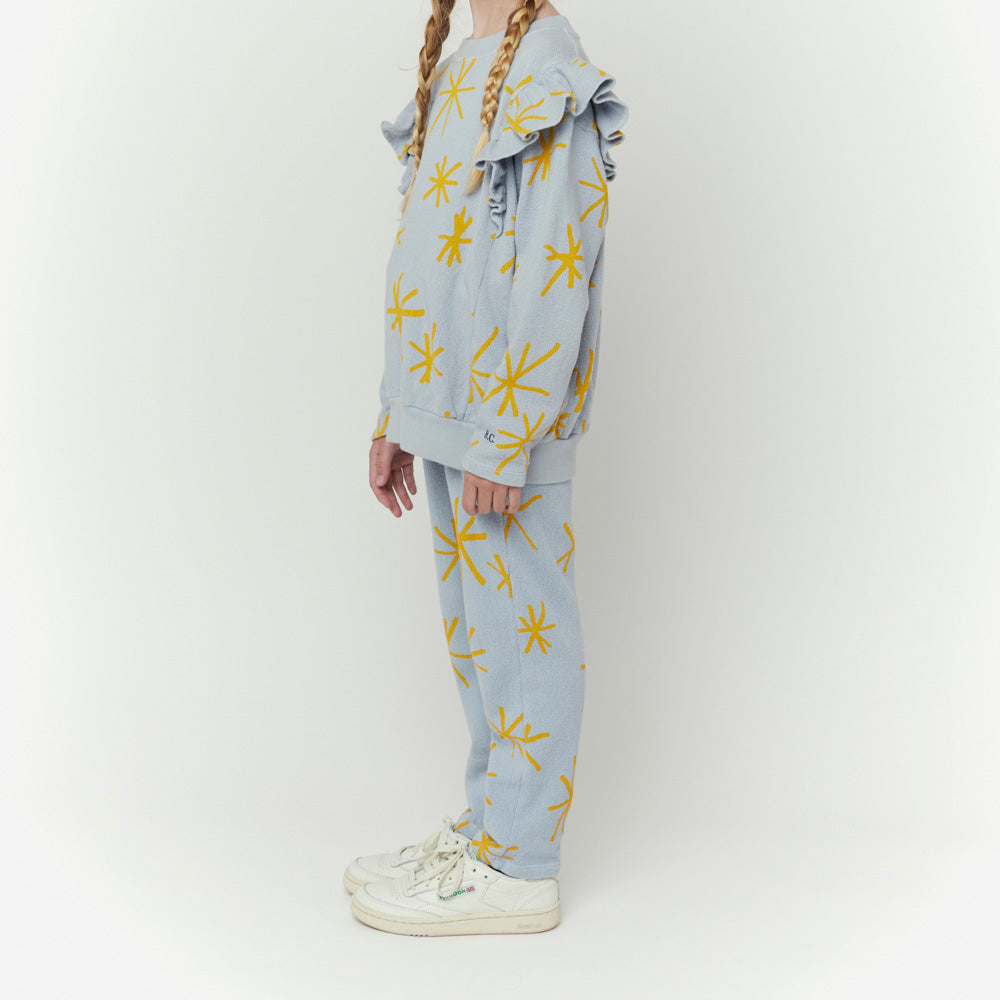 last one / 60%OFF / BOBO CHOSES - Sparkle all over ruffle sweatshirt
