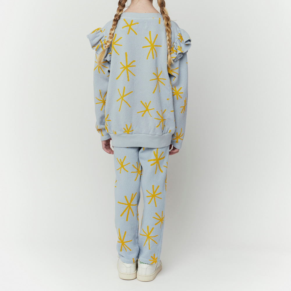 last one / 60%OFF / BOBO CHOSES - Sparkle all over ruffle sweatshirt