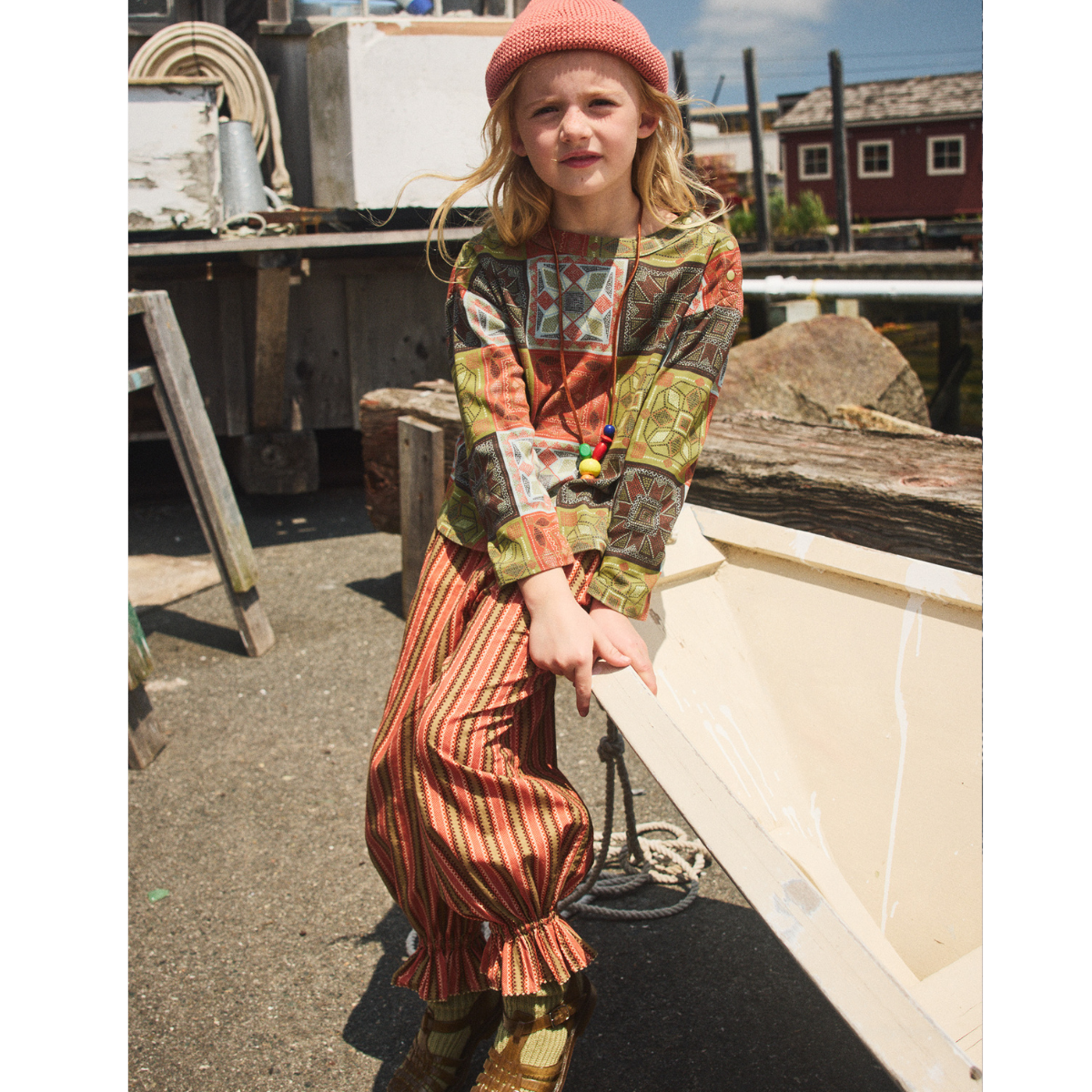 Misha&Puff - Zuzu Pant<Linden Vaquero Stripe>