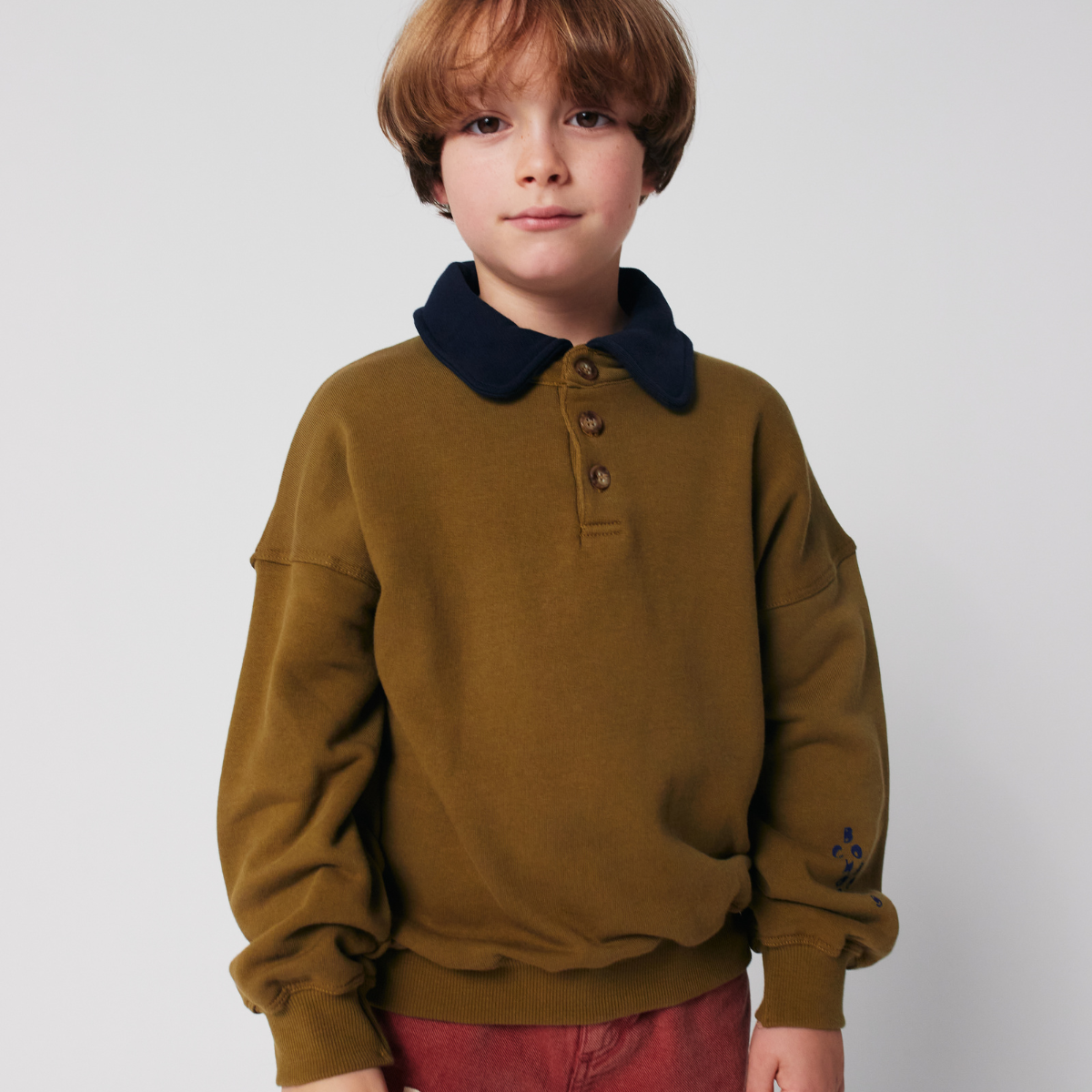 BOBO CHOSES - polo sweatshirt