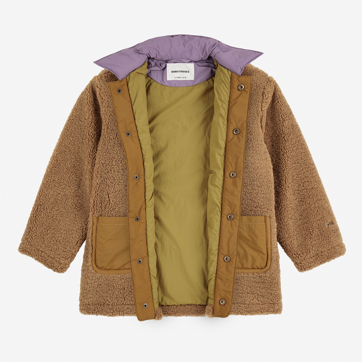 BOBO CHOSES - Bobo Choses sheepskin coat