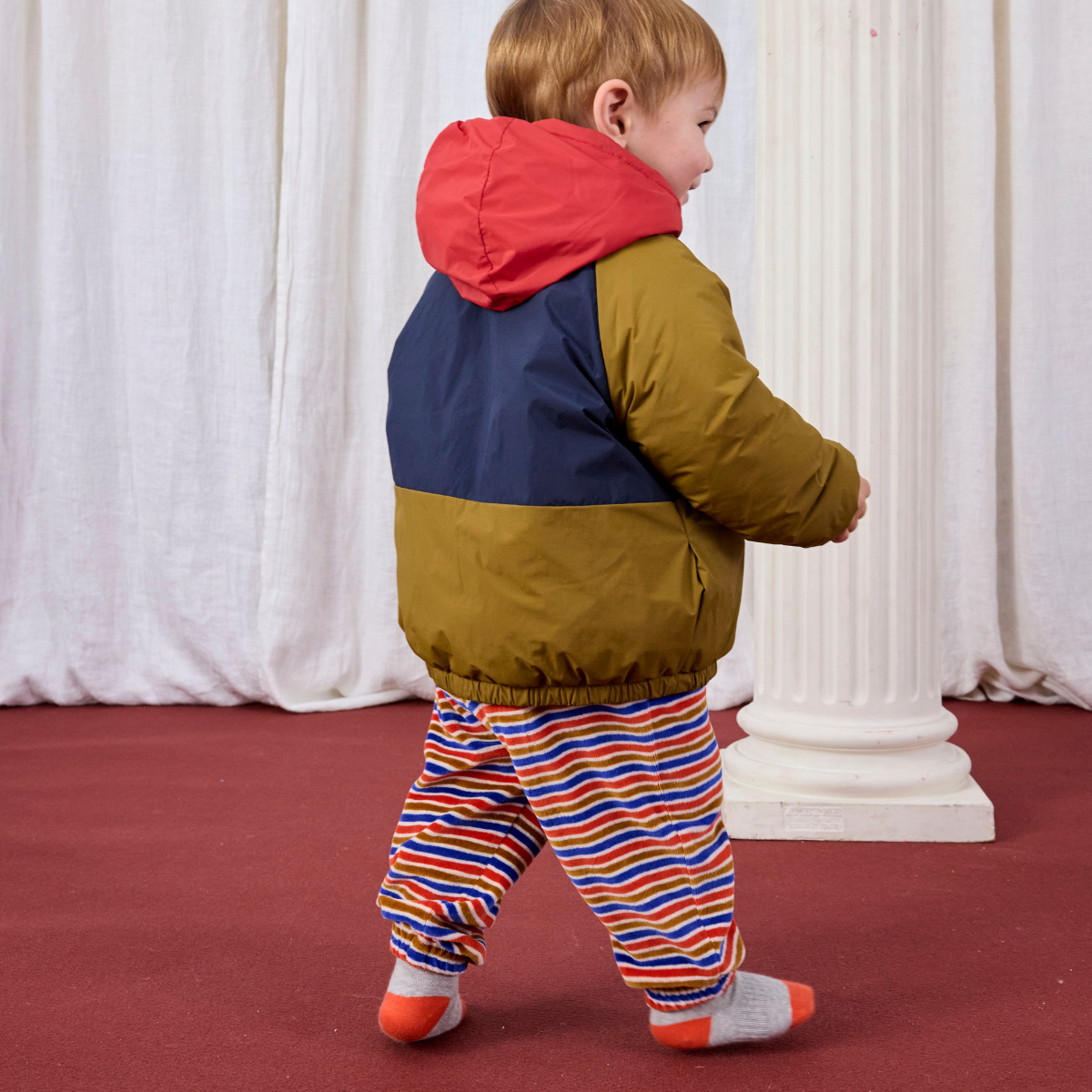 BOBO CHOSES - Have Fun Striped jogging pants