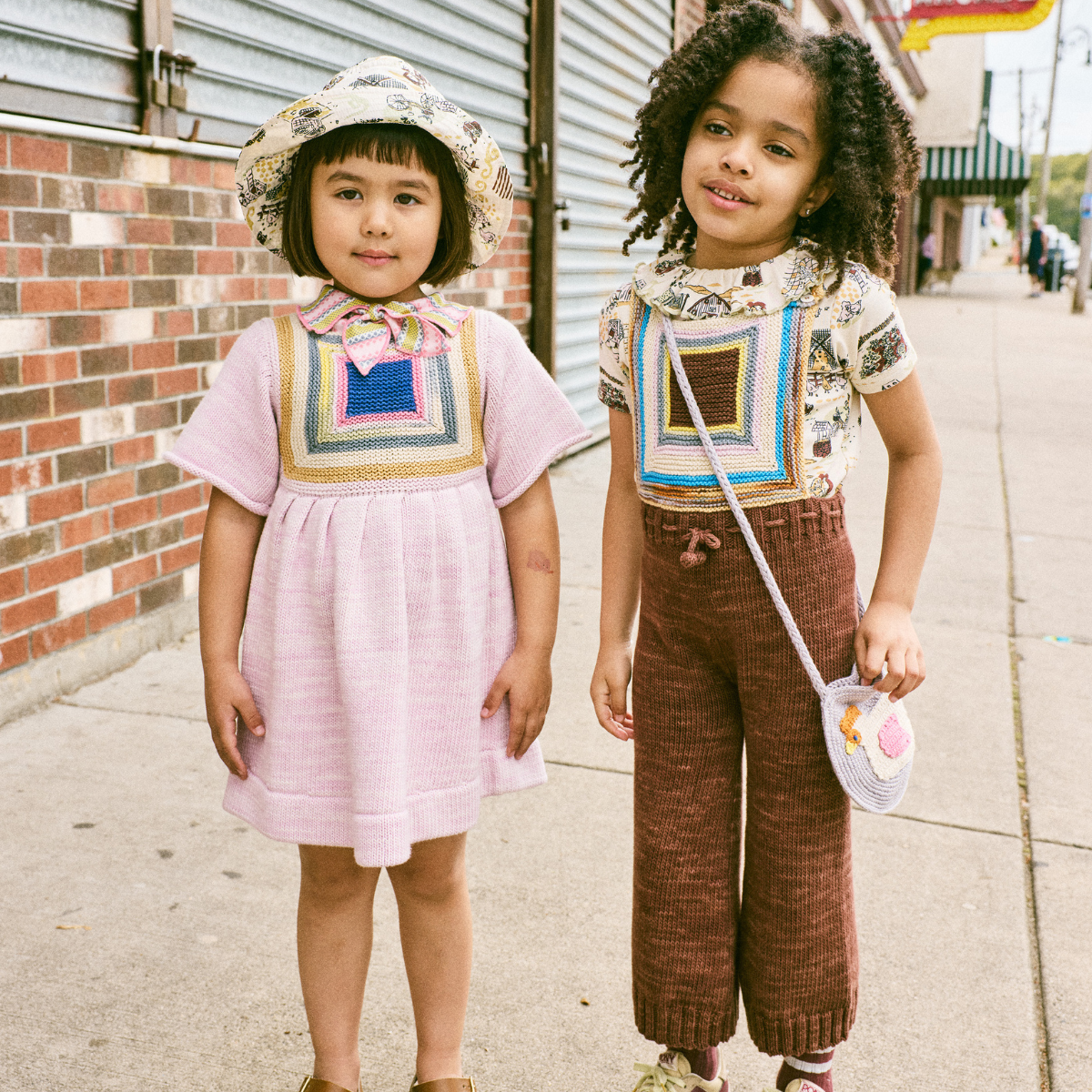 Misha&Puff - BALLOON SLEEVE PALOMA TEE<MARZIPAN STORYLAND>