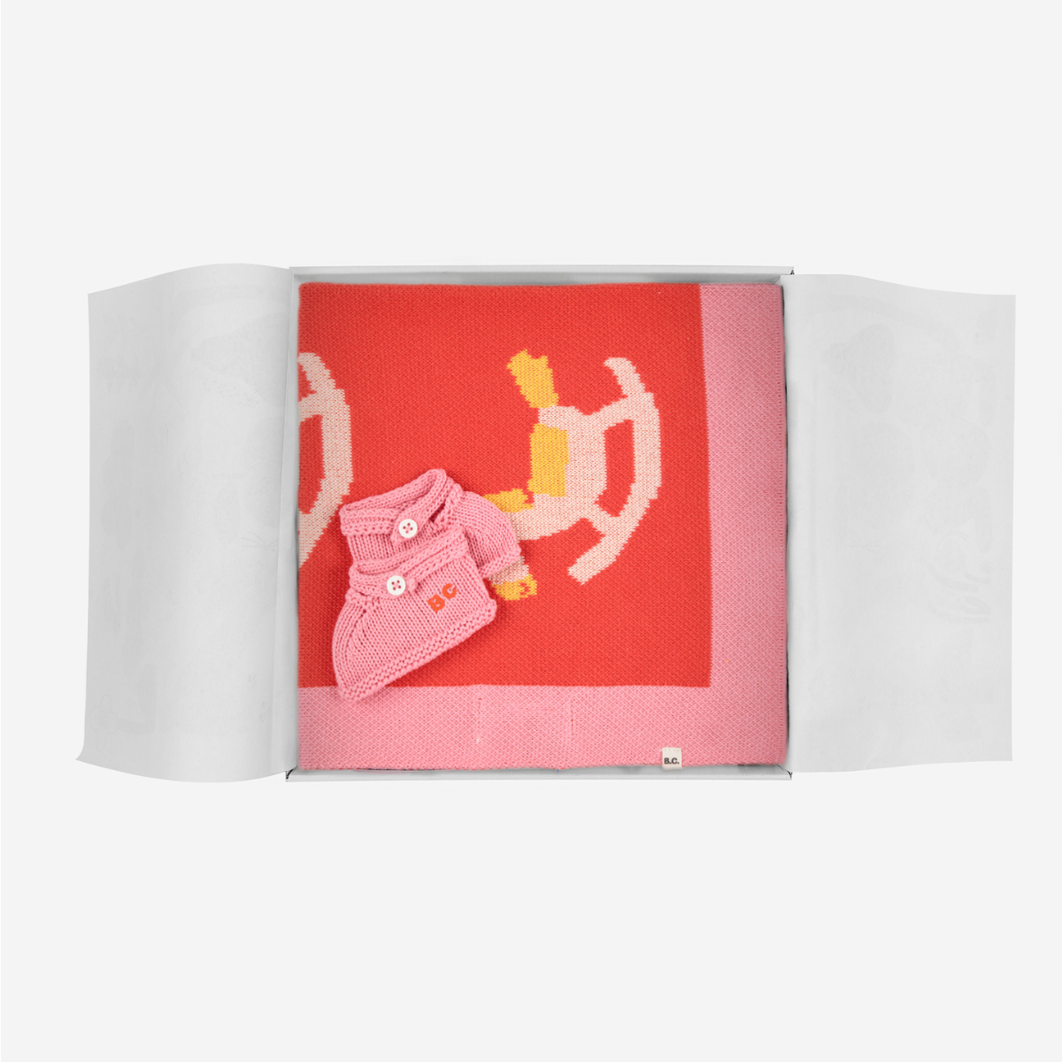 BOBO CHOSES - Rocking Horse knitted gift set