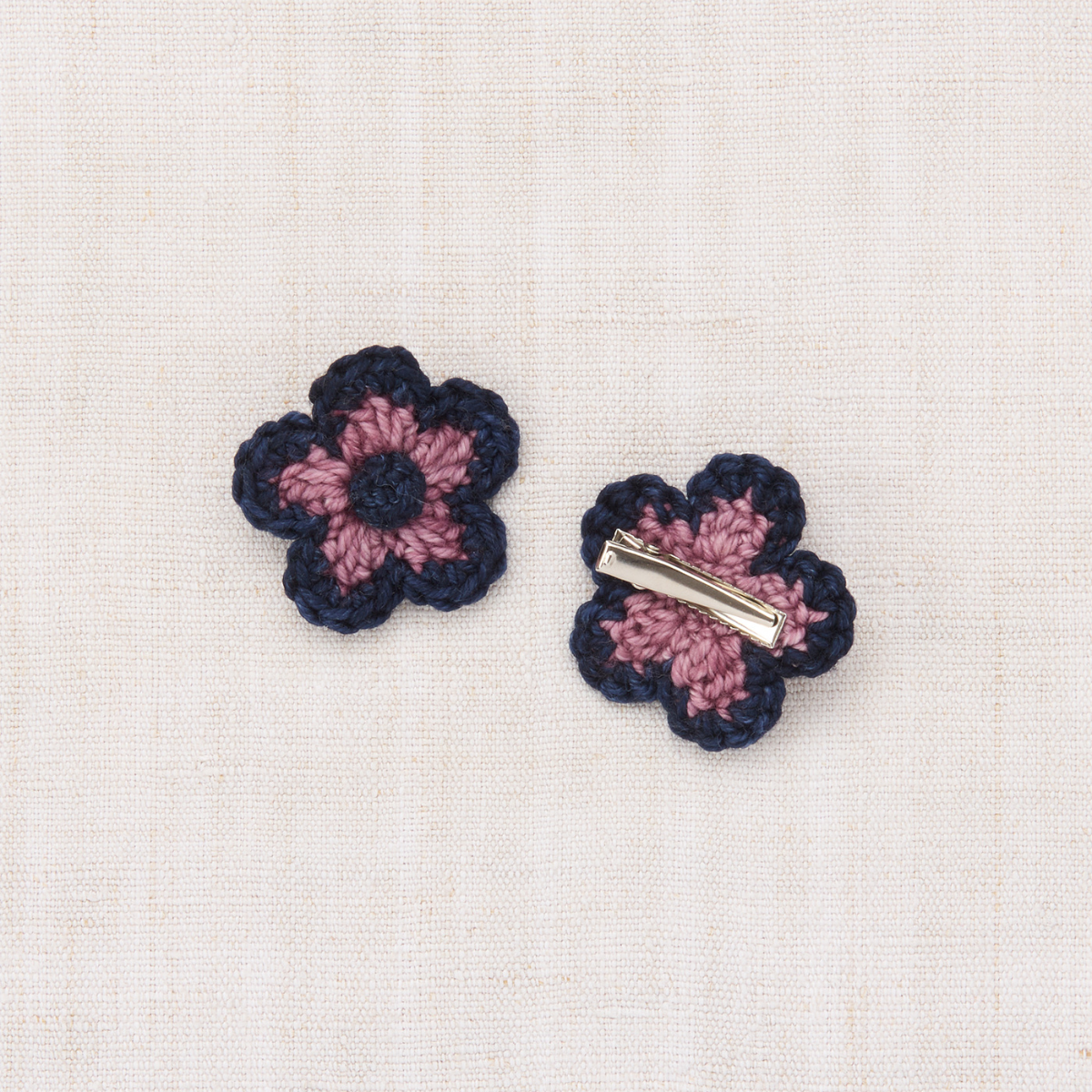 Misha&Puff - Medium Flower Clip Set<Antique Rose>