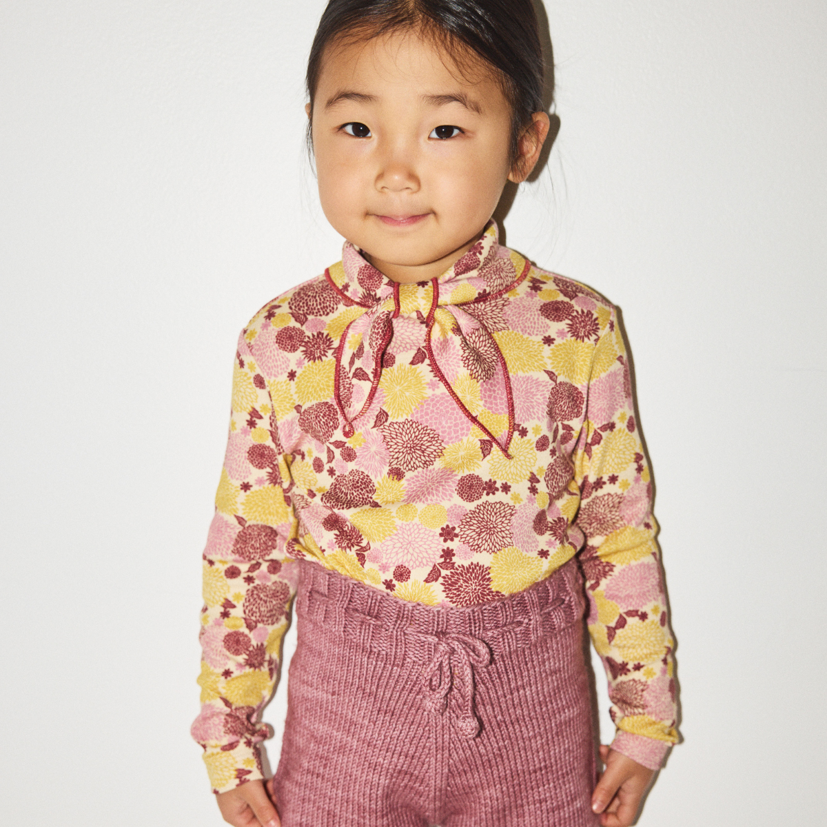 Misha&Puff - Scout Top<String / Antique Rose Chrysanthemum>