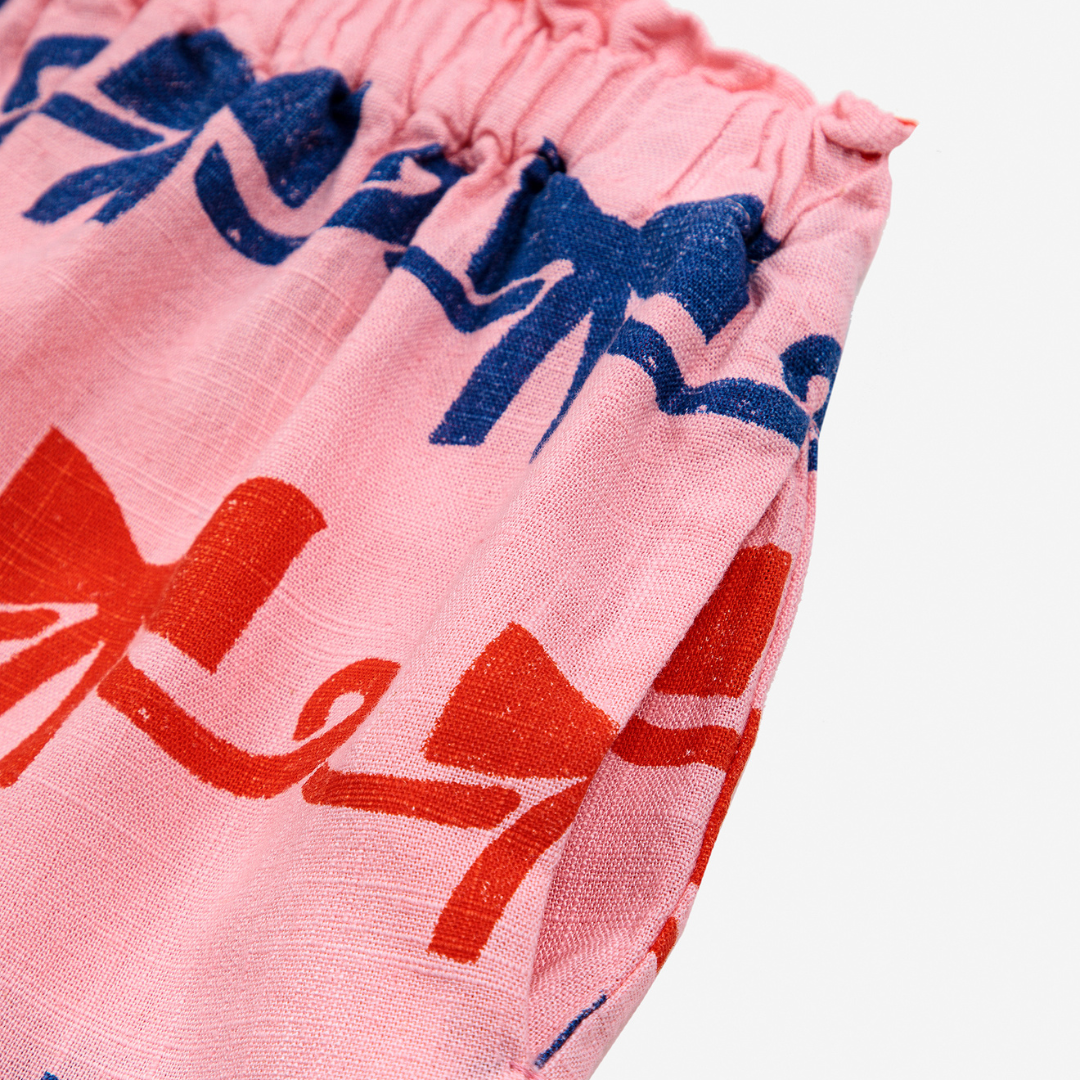 BOBO CHOSES - Ribbon Bow all over woven shorts
