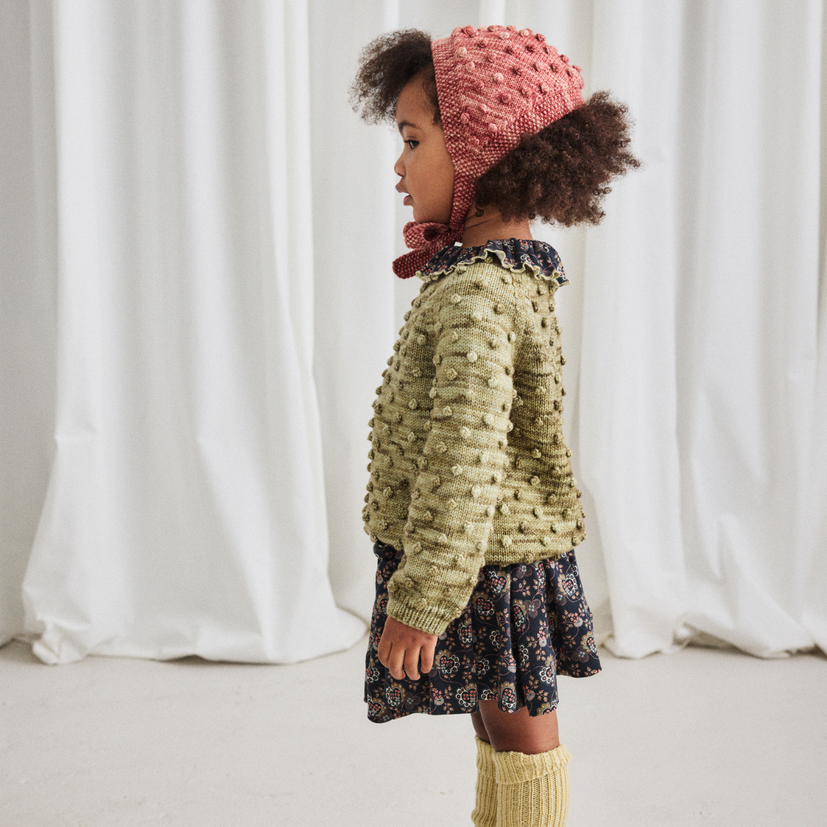 Misha&Puff - Popcorn Headwarmer<Prairie Rose>