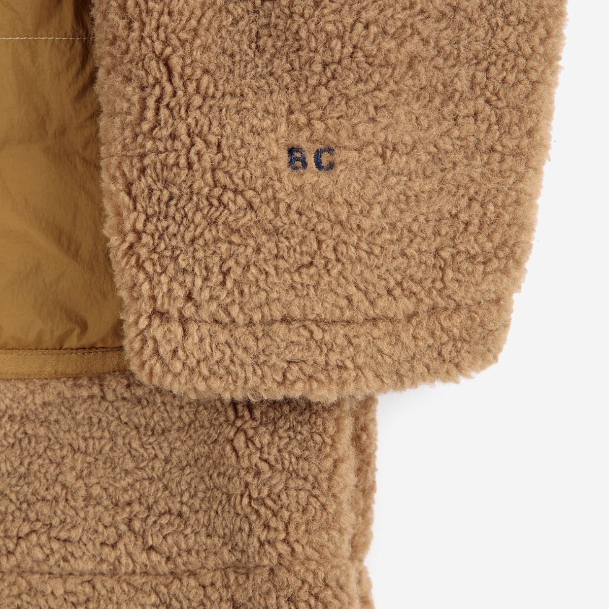 BOBO CHOSES - Bobo Choses sheepskin coat