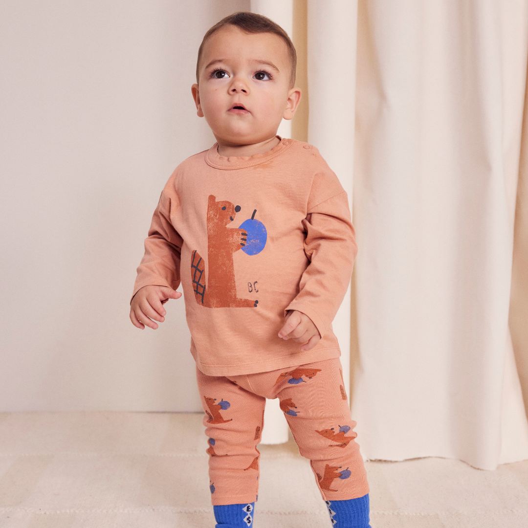 last one / BOBO CHOSES - Baby Hungry Squirrel all over leggings