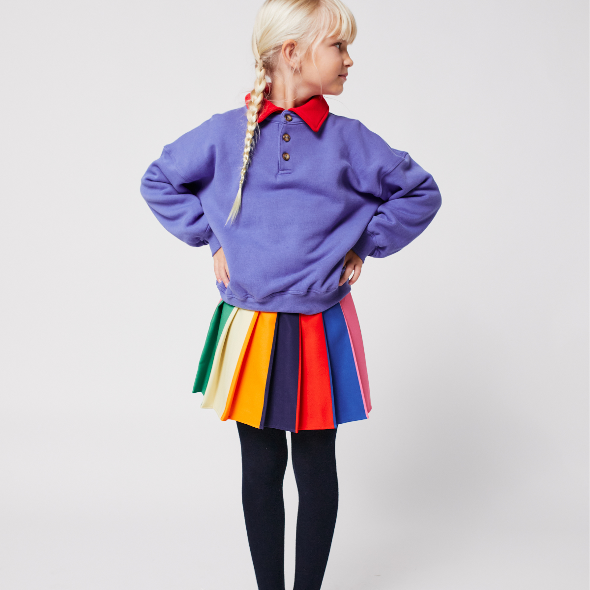 BOBO CHOSES - polo sweatshirt