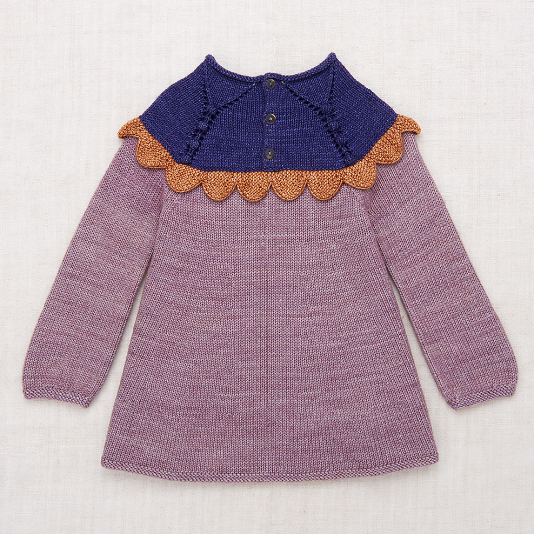 Misha&Puff - Scallop Yoke Tunic Dress<Periwinkle>