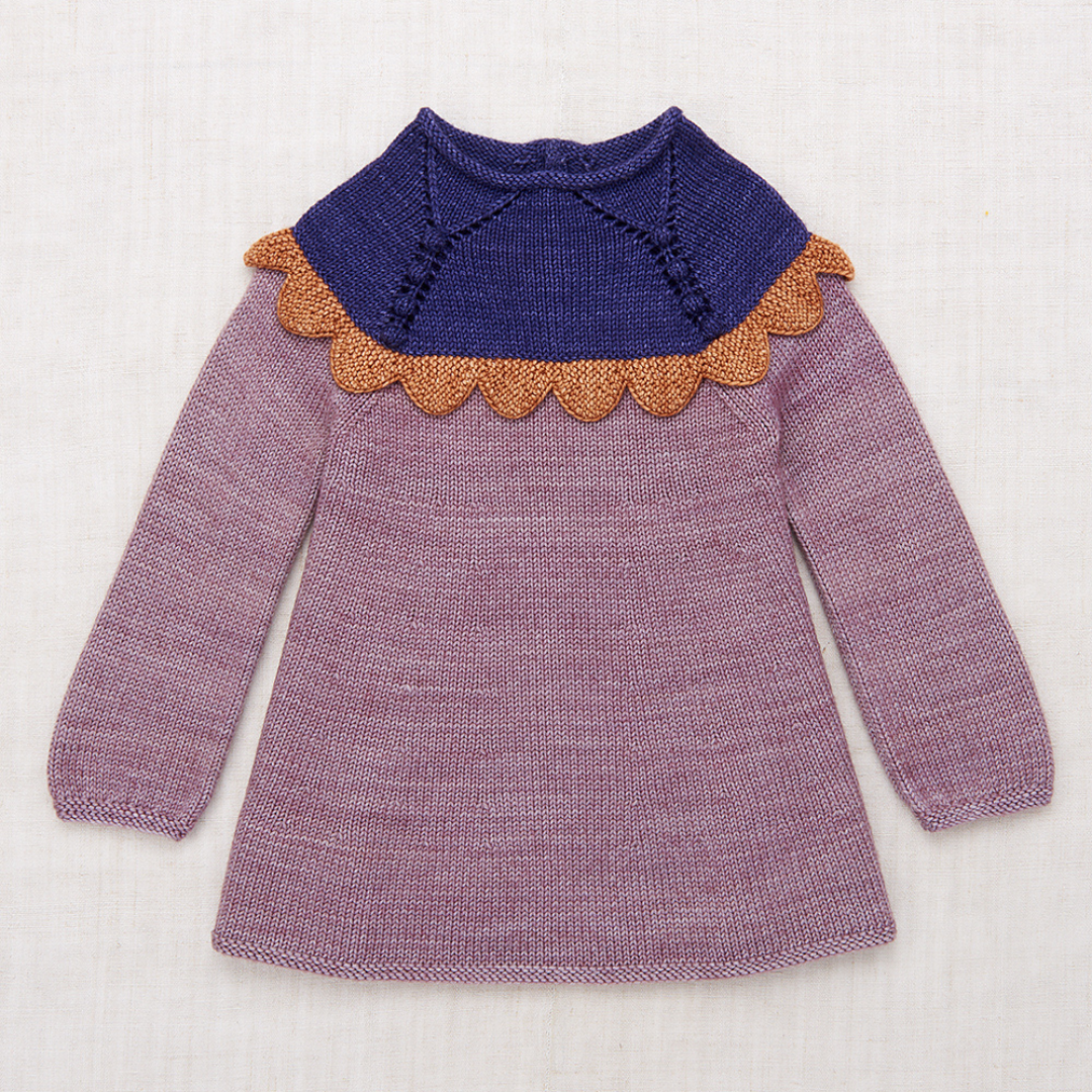 Misha&Puff - Scallop Yoke Tunic Dress<Periwinkle>