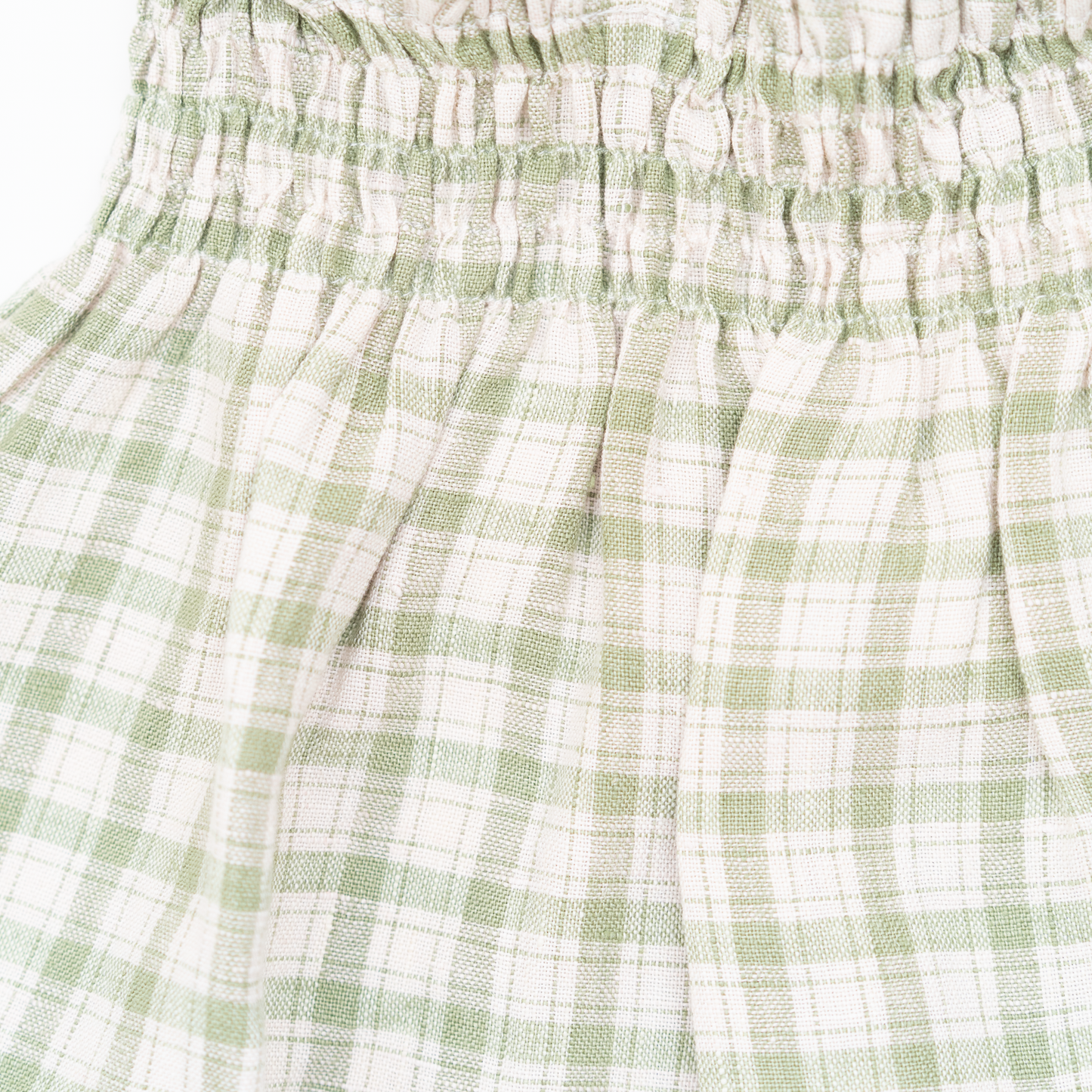 last one / 70%OFF / Nellie Quats - Daisy Chain Dress <Olive & Oat Check Linen>
