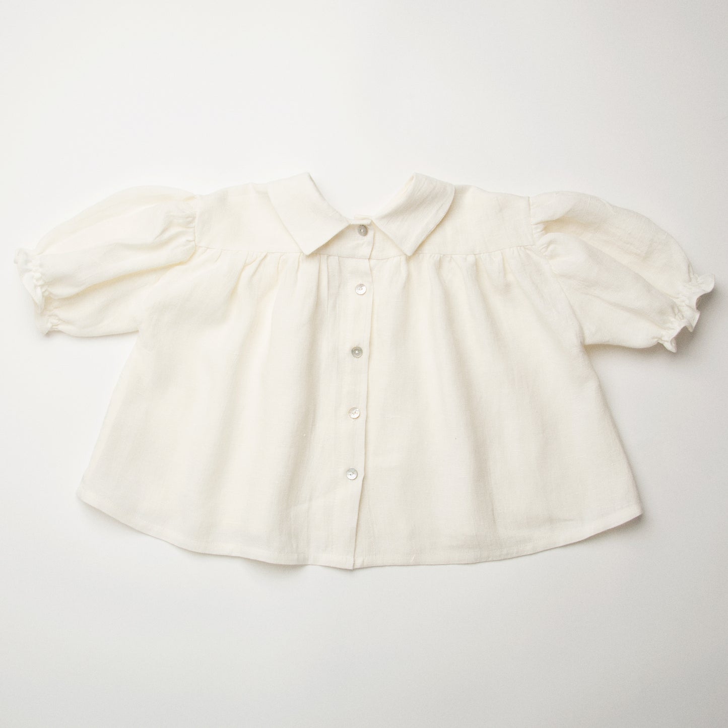 70%OFF / Nellie Quats - Duck, Duck, Goose Blouse <Milk Linen>