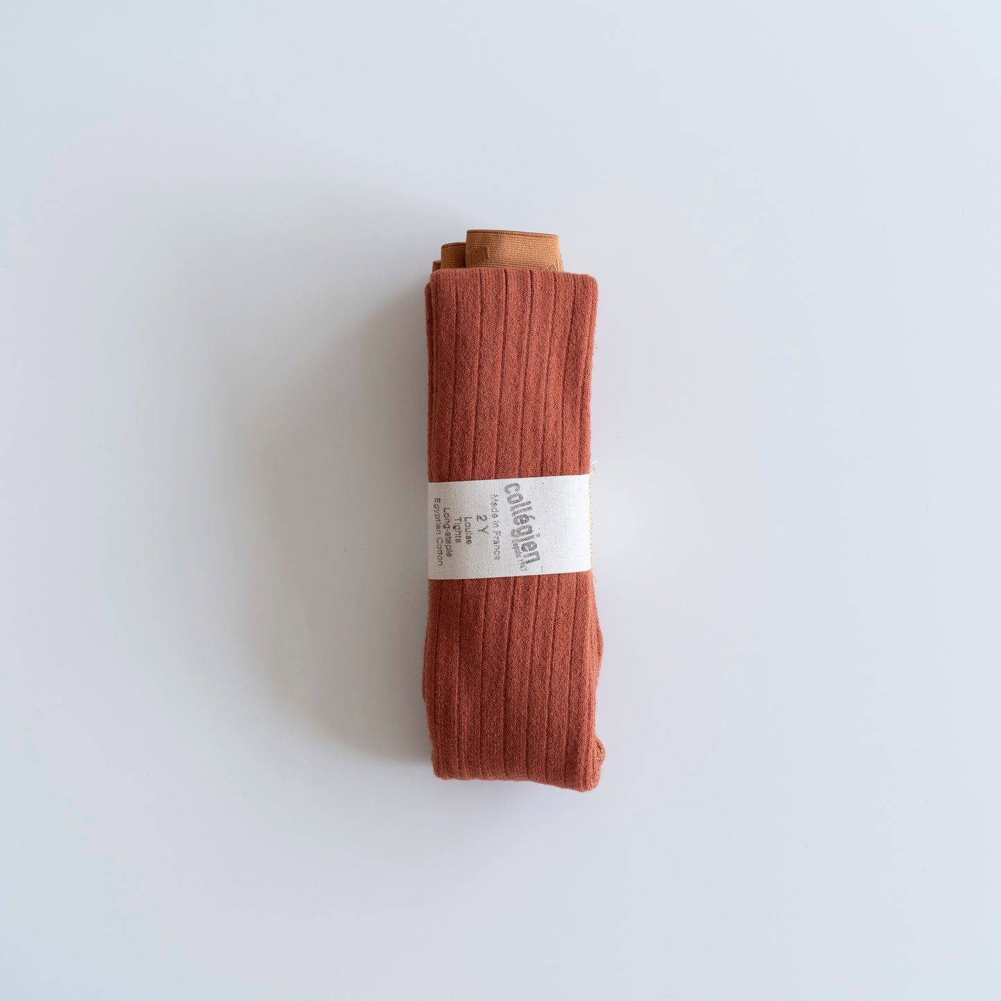 collegien - Louise - Ribbed Tights<Pain d Épice>