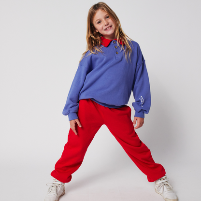 BOBO CHOSES - polo sweatshirt