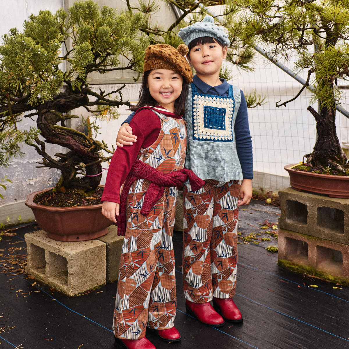 Misha&Puff - POPCORN BERET  ＜NUTMEG＞