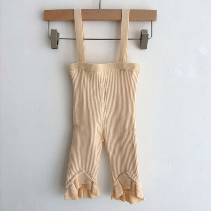 süß - Frilled Knit Unitard  ＜Ecru＞