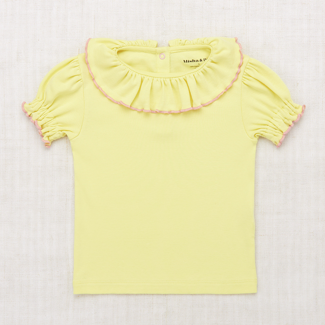 Misha&Puff - Balloon Sleeve Paloma Tee＜Vintage Yellow＞