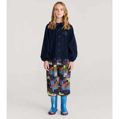 BOBO CHOSES - Paint Forest all over corduroy pants