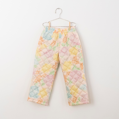 FISH&KIDS - PASTELS FLOWERS SKI PANTS