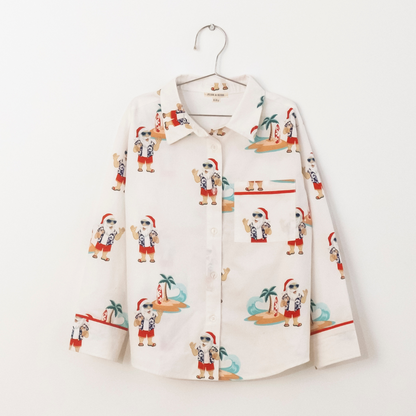 FISH&KIDS - NOEL SHIRT PIJAMA NOEL SHIRT PANTS SET