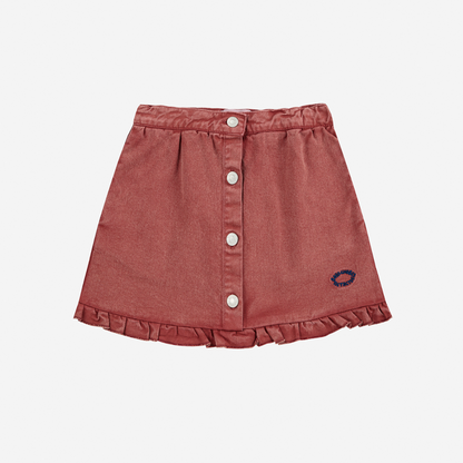 BOBO CHOSES - Tic Tac Toe ruffled skirt