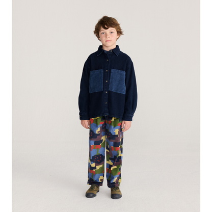 BOBO CHOSES - Paint Forest all over corduroy pants