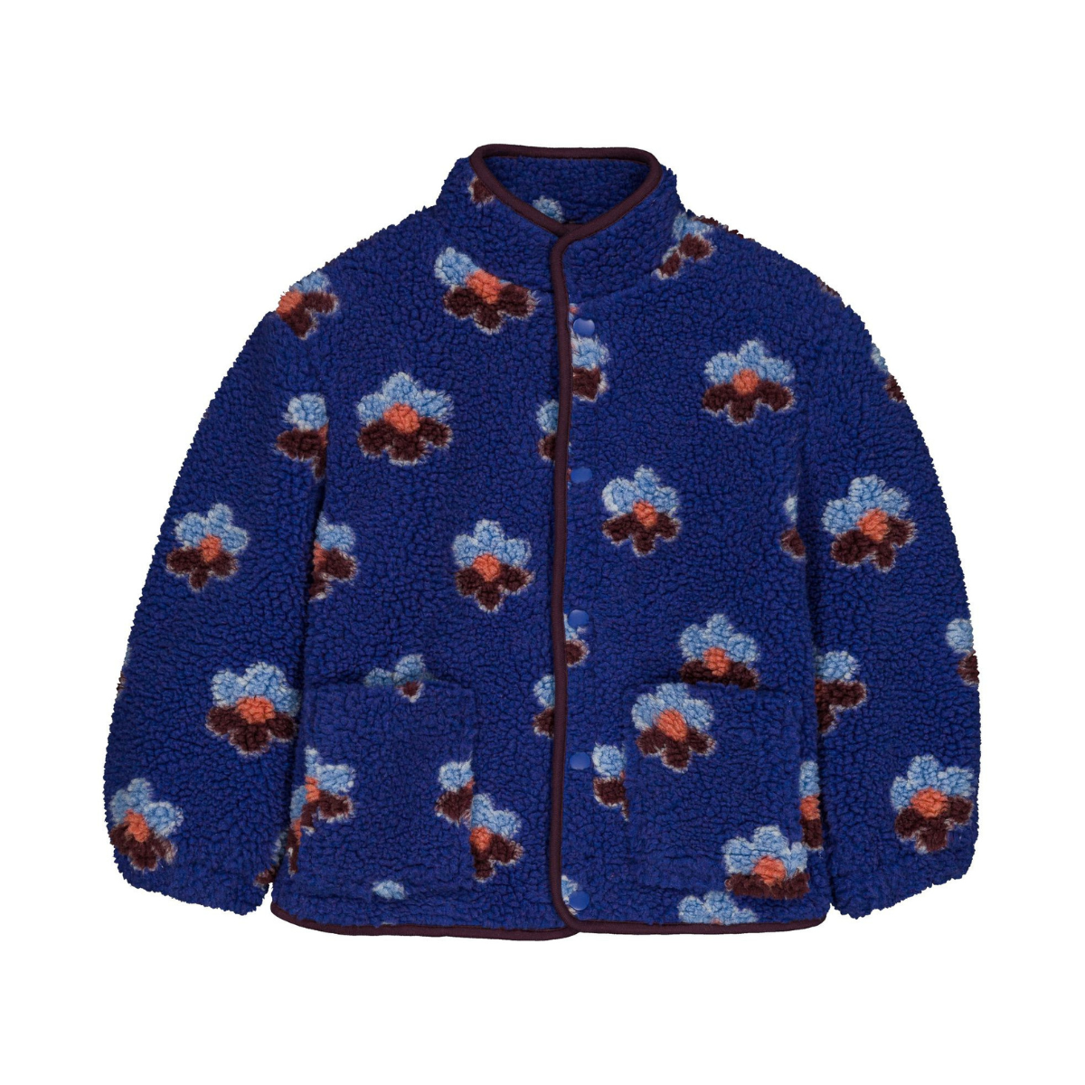 hello Simone - Bear fleece jacket Flower Storm