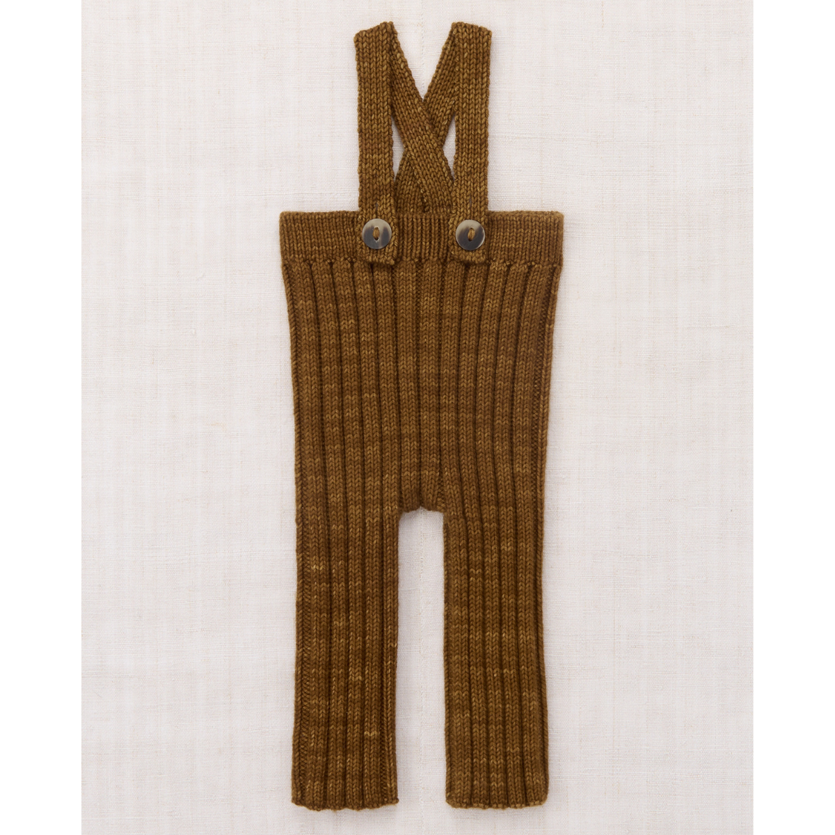 Misha&Puff - BABY RIB LONGIES  ＜NUTMEG＞