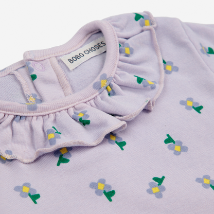 BOBO CHOSES - Baby Pansy Flower ruffle body