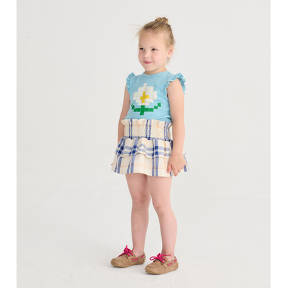 BOBO CHOSES - Pixel Daisy ruffled top