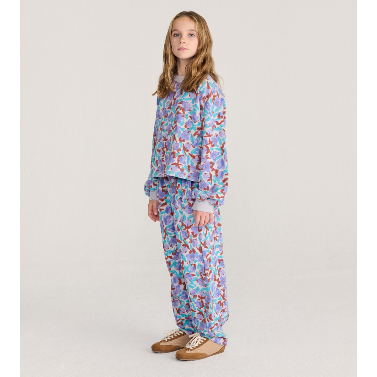 BOBO CHOSES - Watercolor all over cropped sweatshirt