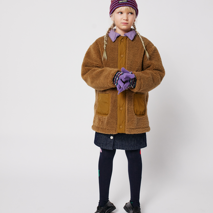 BOBO CHOSES - Bobo Choses sheepskin coat