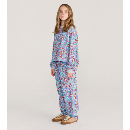 BOBO CHOSES - Watercolor all over cocoon jogging pants
