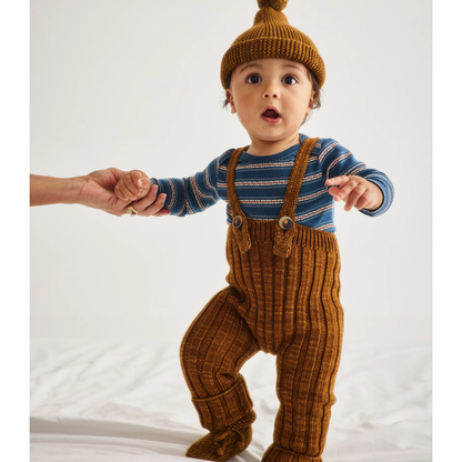 Misha&Puff - BABY RIB LONGIES  ＜NUTMEG＞
