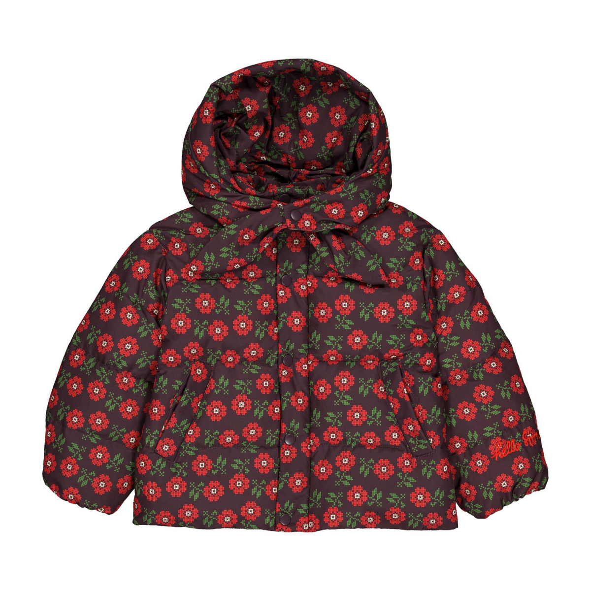 hello Simone - Alixa puffed jacket Poppy
