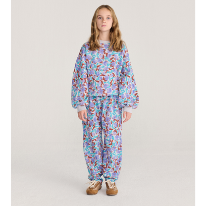 BOBO CHOSES - Watercolor all over cropped sweatshirt