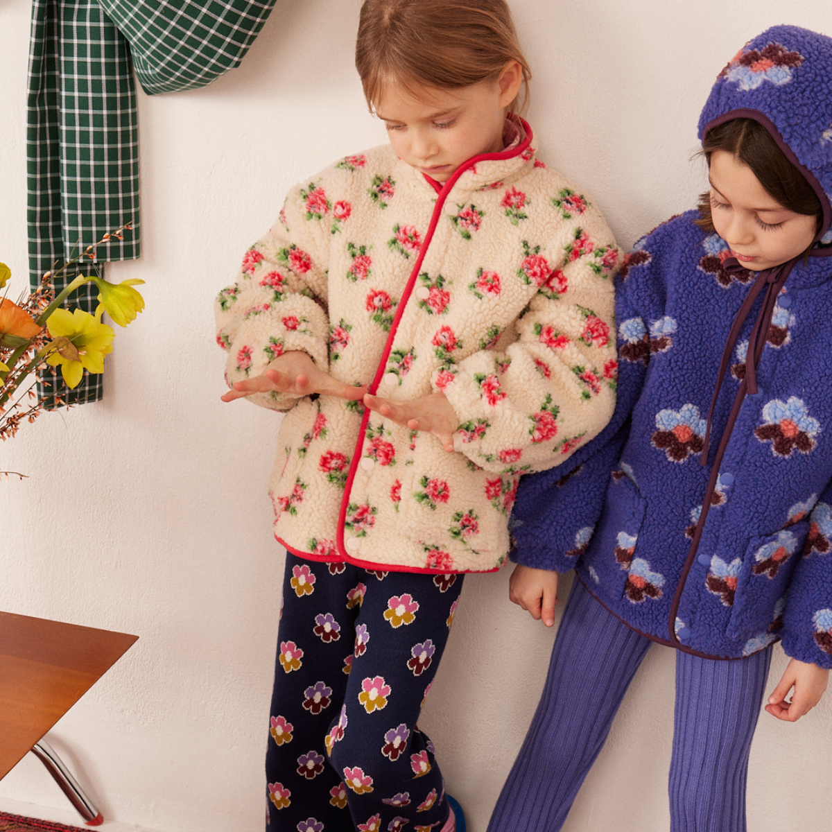 hello Simone - Bear fleece jacket Romance